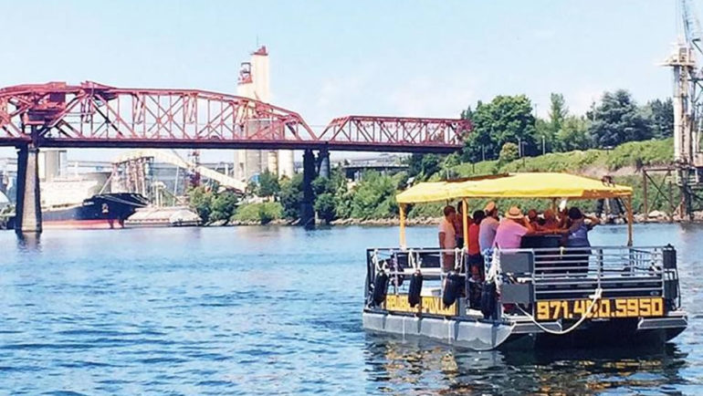 BrewCycle BrewBarge BrewGroup Portland Oregon